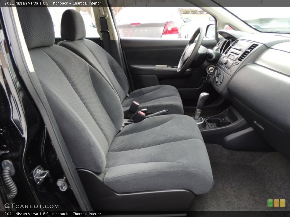 Charcoal Interior Photo for the 2011 Nissan Versa 1.8 S Hatchback #78331431