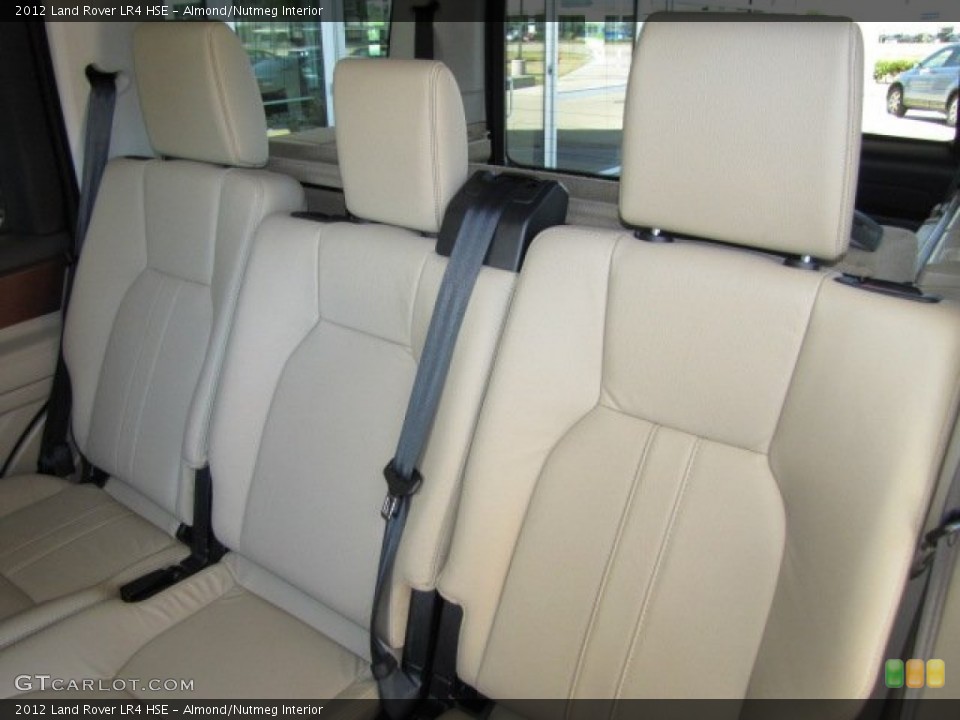 Almond/Nutmeg Interior Rear Seat for the 2012 Land Rover LR4 HSE #78331559