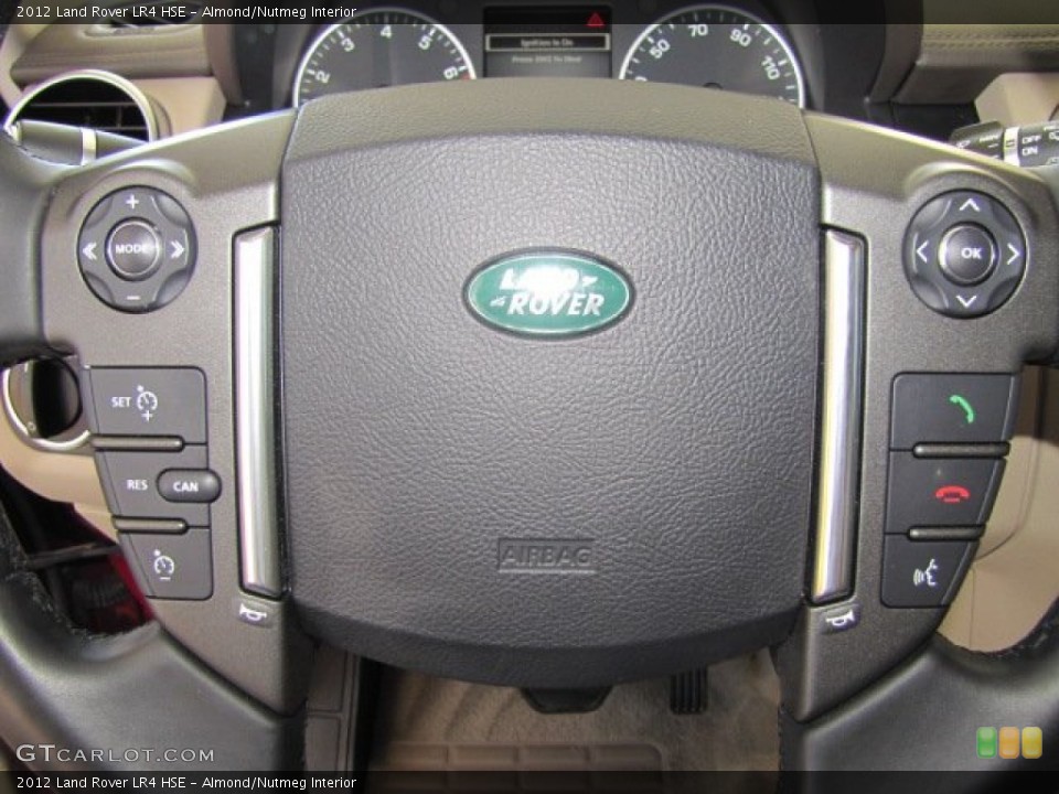 Almond/Nutmeg Interior Controls for the 2012 Land Rover LR4 HSE #78331772