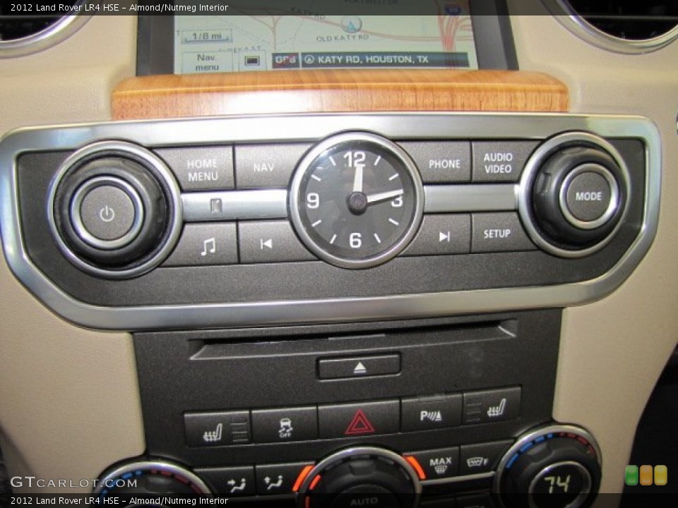Almond/Nutmeg Interior Controls for the 2012 Land Rover LR4 HSE #78331863