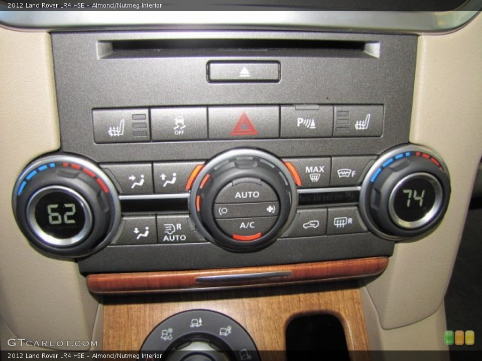 Almond/Nutmeg Interior Controls for the 2012 Land Rover LR4 HSE #78331875