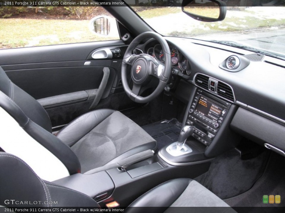 Black w/Alcantara Interior Dashboard for the 2011 Porsche 911 Carrera GTS Cabriolet #78332139