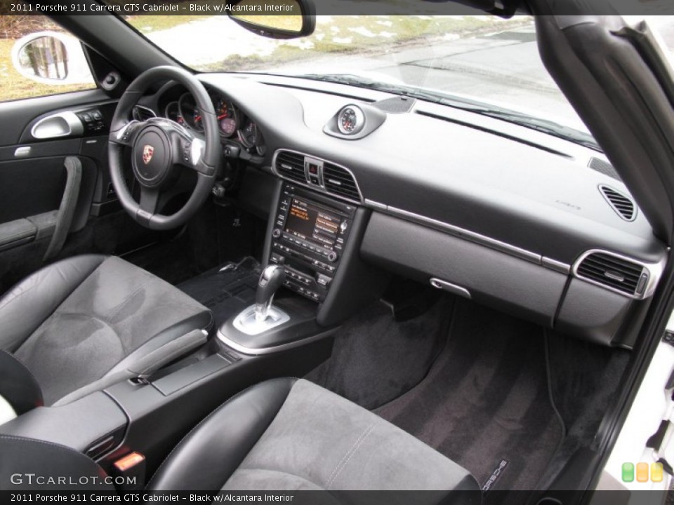 Black w/Alcantara Interior Dashboard for the 2011 Porsche 911 Carrera GTS Cabriolet #78332157