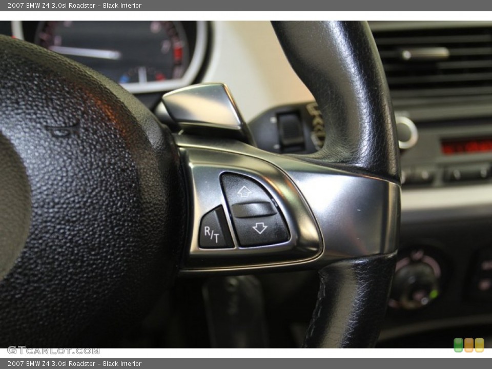 Black Interior Controls for the 2007 BMW Z4 3.0si Roadster #78332694