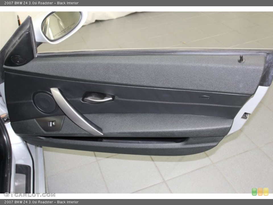 Black Interior Door Panel for the 2007 BMW Z4 3.0si Roadster #78332863