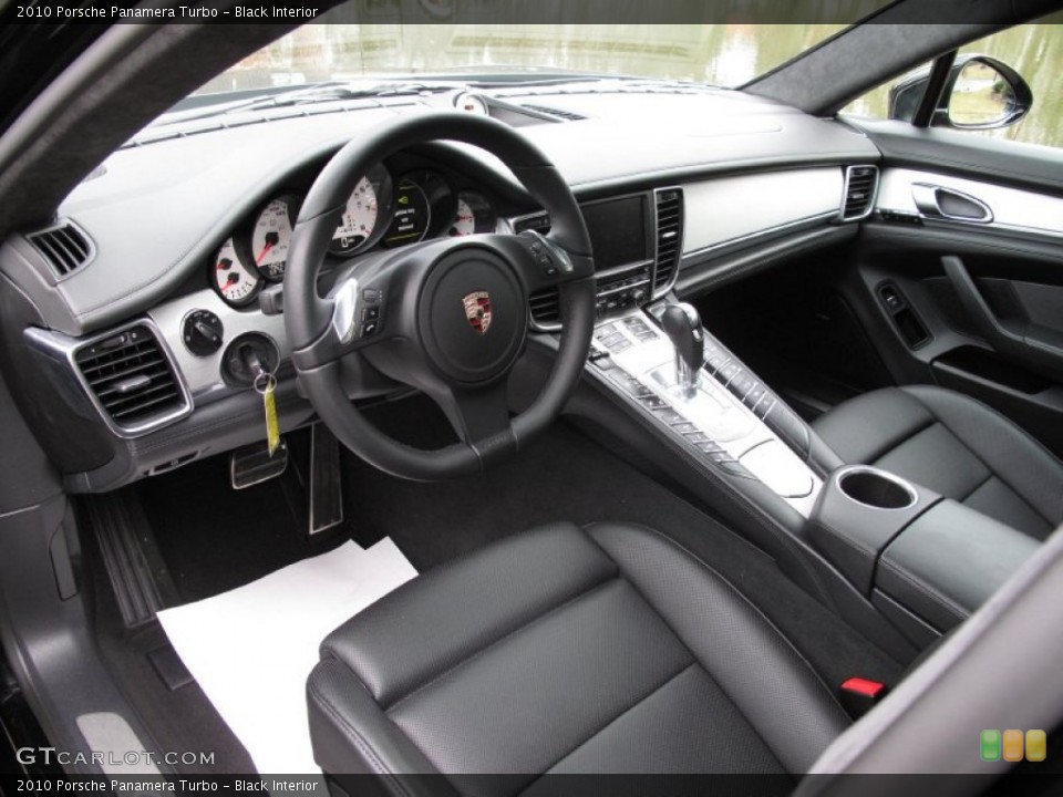 Black Interior Photo for the 2010 Porsche Panamera Turbo #78333028