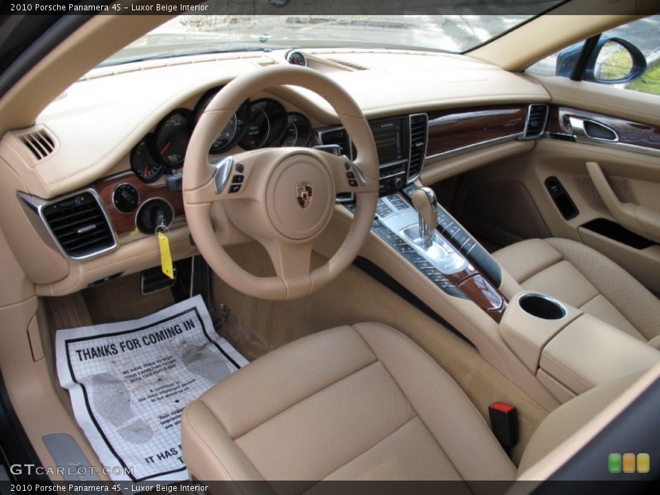 Luxor Beige Interior Photo for the 2010 Porsche Panamera 4S #78334104