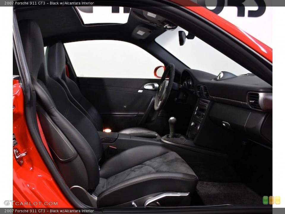 Black w/Alcantara Interior Front Seat for the 2007 Porsche 911 GT3 #78334198