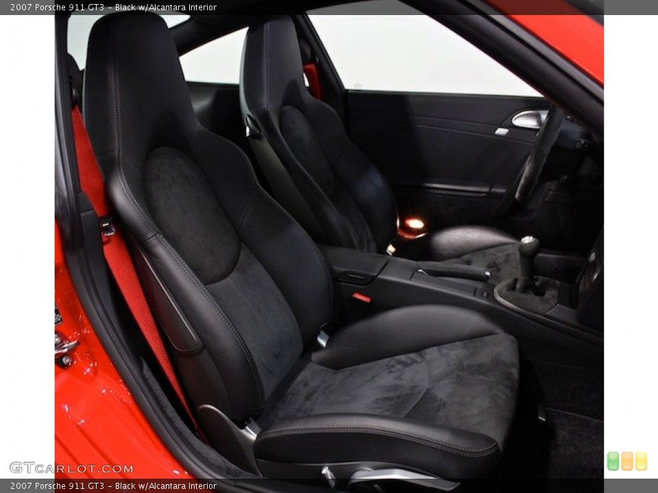 Black w/Alcantara Interior Front Seat for the 2007 Porsche 911 GT3 #78334227