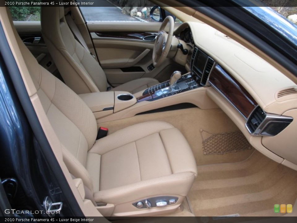 Luxor Beige Interior Front Seat for the 2010 Porsche Panamera 4S #78334233