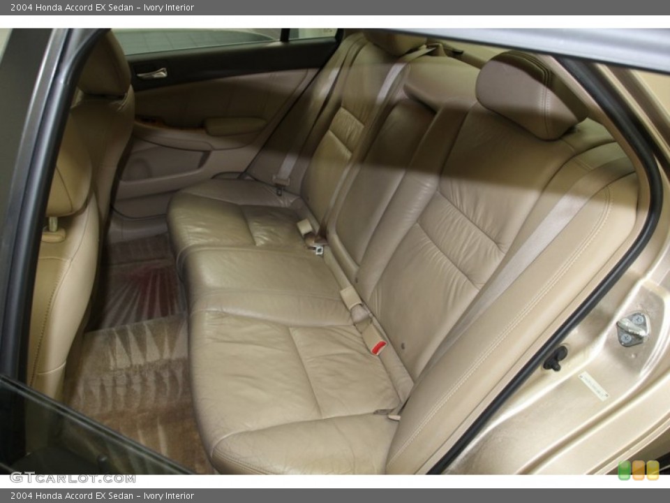 Ivory Interior Rear Seat for the 2004 Honda Accord EX Sedan #78334352