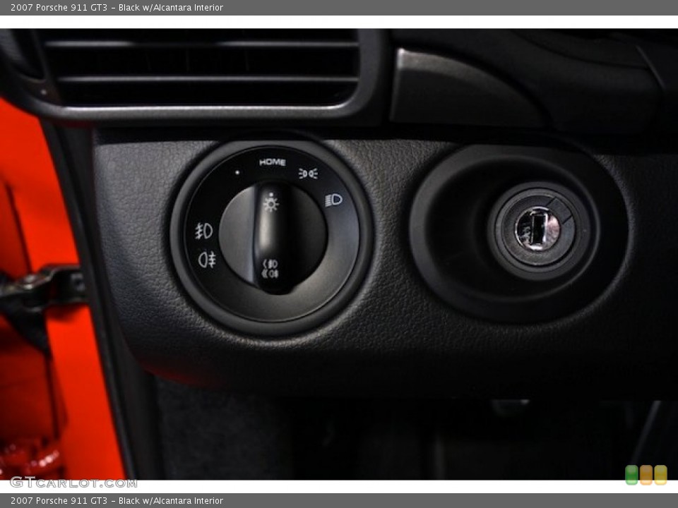 Black w/Alcantara Interior Controls for the 2007 Porsche 911 GT3 #78334396