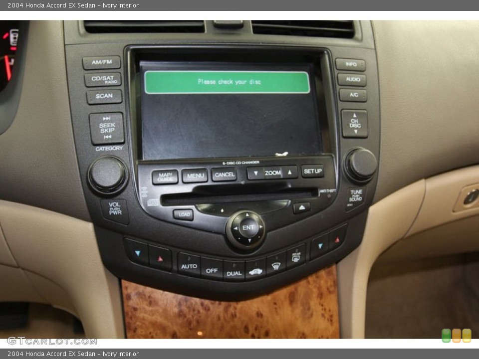 Ivory Interior Controls for the 2004 Honda Accord EX Sedan #78334476