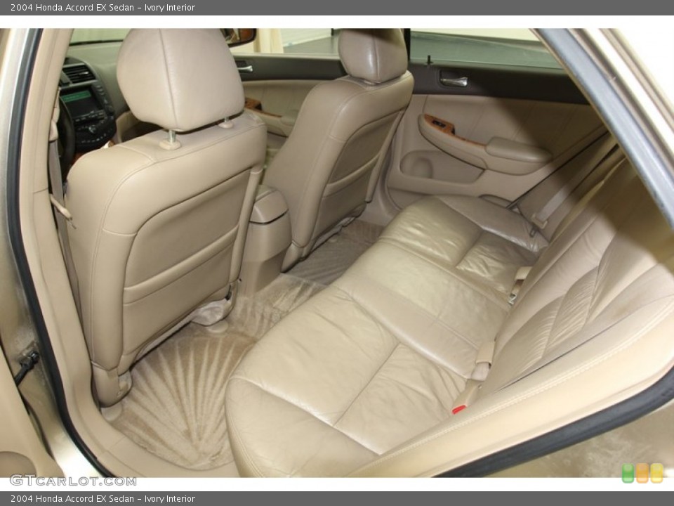 Ivory Interior Rear Seat for the 2004 Honda Accord EX Sedan #78334626