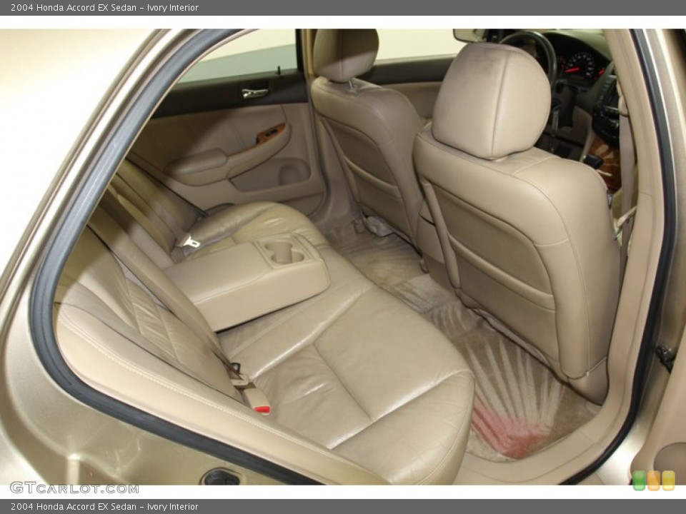 Ivory Interior Rear Seat for the 2004 Honda Accord EX Sedan #78334716