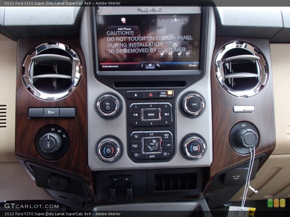 Adobe Interior Controls for the 2013 Ford F250 Super Duty Lariat SuperCab 4x4 #78335283
