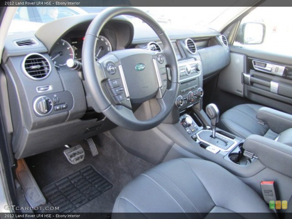 Ebony Interior Prime Interior for the 2012 Land Rover LR4 HSE #78335444