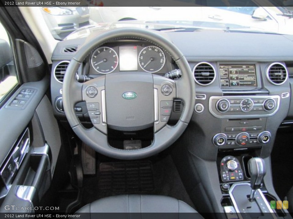 Ebony Interior Dashboard for the 2012 Land Rover LR4 HSE #78335469