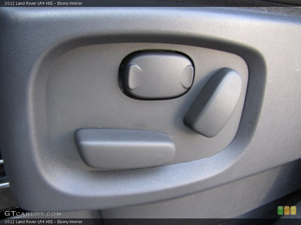 Ebony Interior Controls for the 2012 Land Rover LR4 HSE #78335946