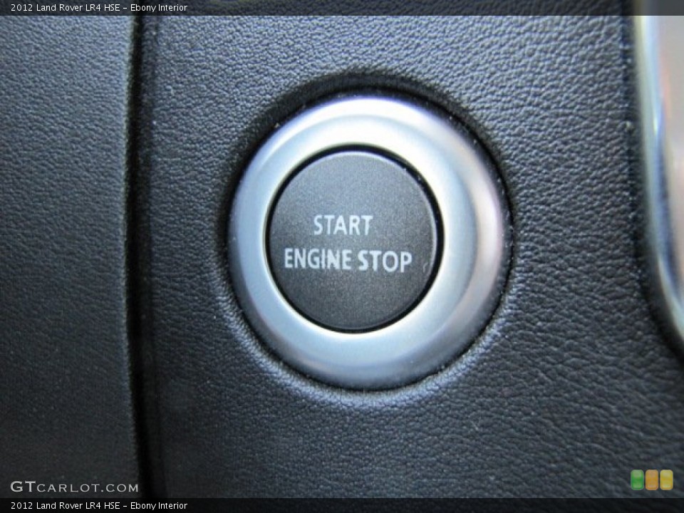 Ebony Interior Controls for the 2012 Land Rover LR4 HSE #78335994