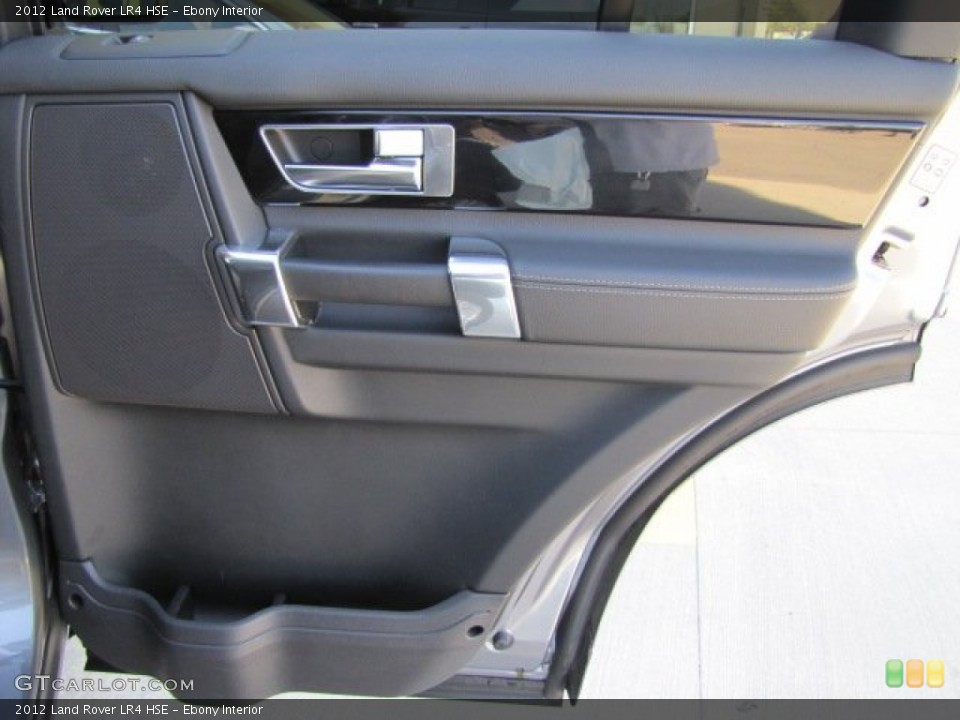 Ebony Interior Door Panel for the 2012 Land Rover LR4 HSE #78336146