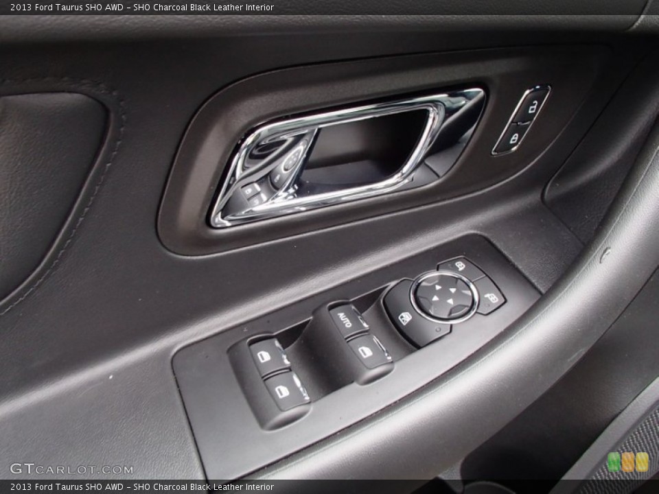 SHO Charcoal Black Leather Interior Controls for the 2013 Ford Taurus SHO AWD #78336606