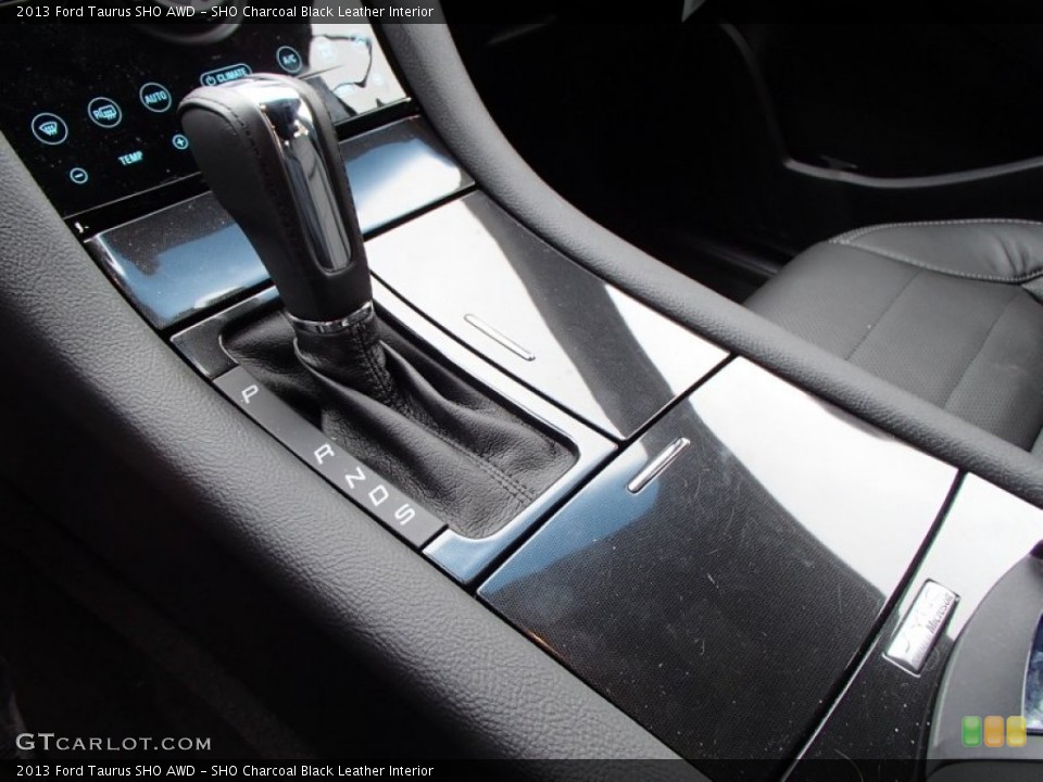SHO Charcoal Black Leather Interior Transmission for the 2013 Ford Taurus SHO AWD #78336666