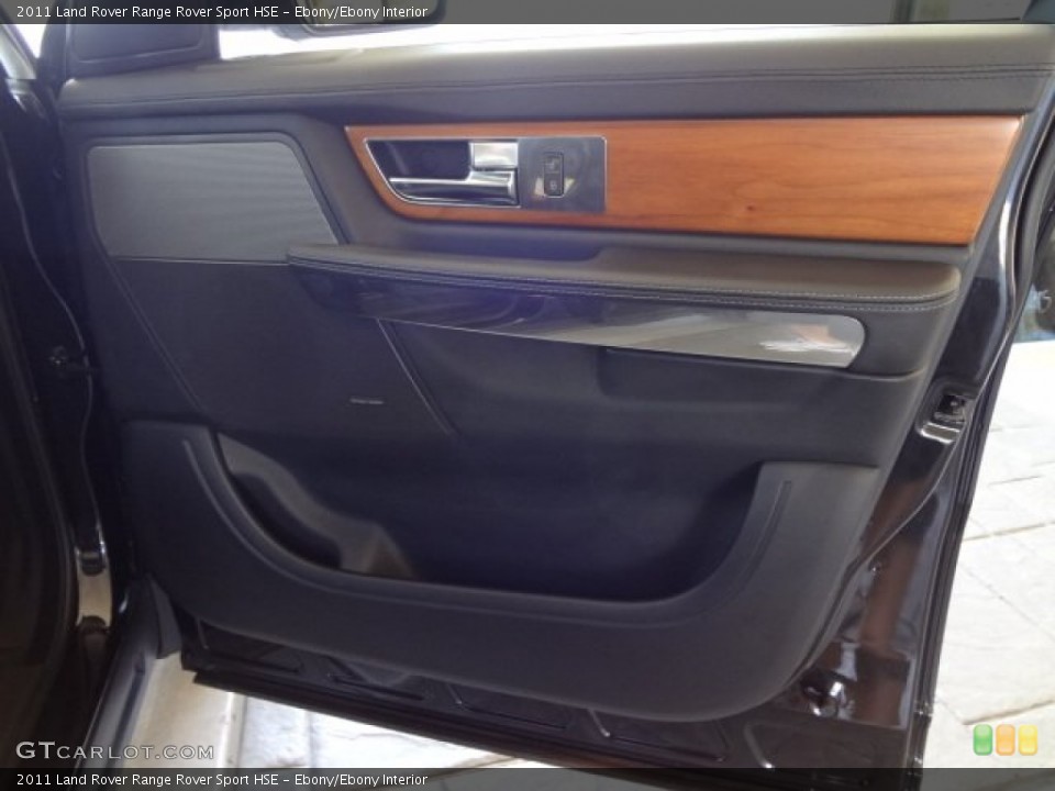 Ebony/Ebony Interior Door Panel for the 2011 Land Rover Range Rover Sport HSE #78337365