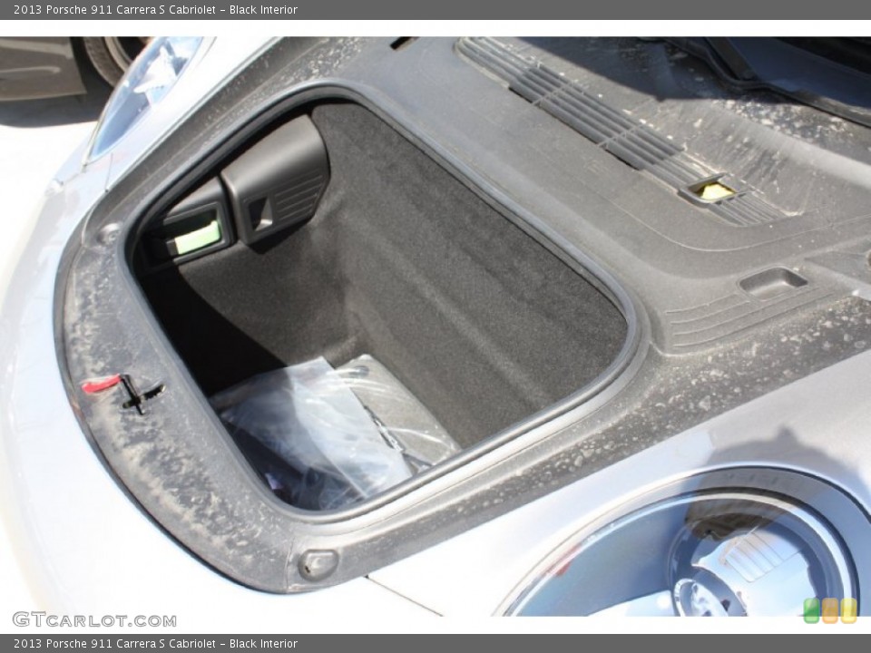 Black Interior Trunk for the 2013 Porsche 911 Carrera S Cabriolet #78337704