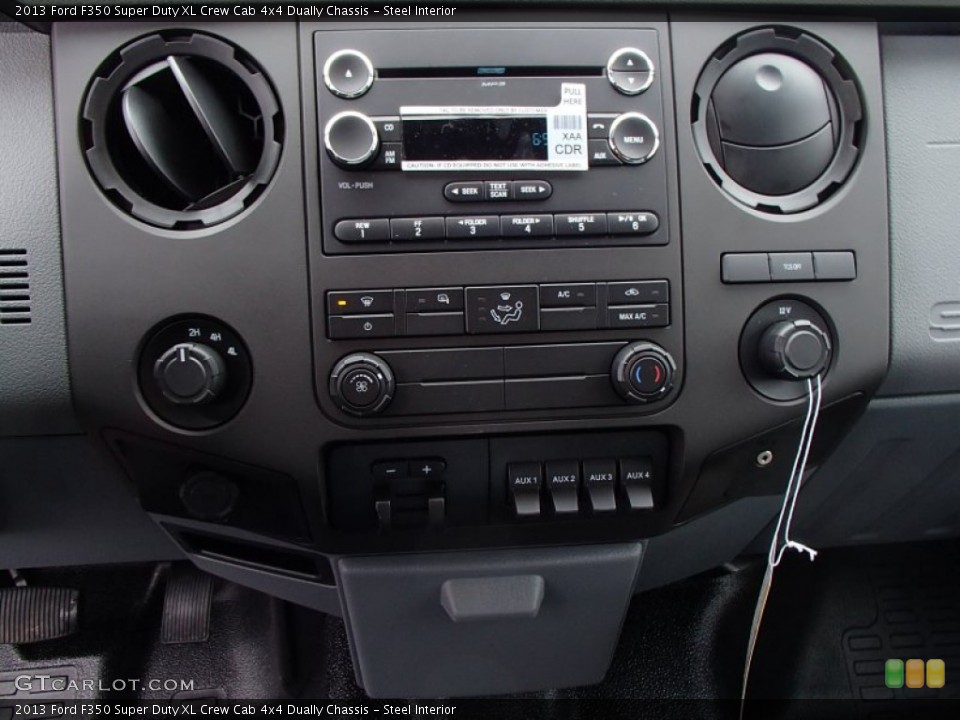 Steel Interior Controls for the 2013 Ford F350 Super Duty XL Crew Cab 4x4 Dually Chassis #78337889