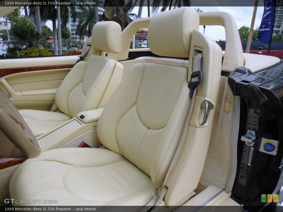 Java Interior Front Seat for the 1999 Mercedes-Benz SL 500 Roadster #78338406