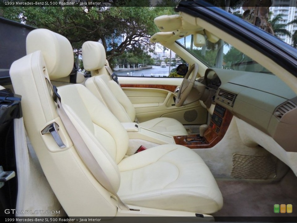 Java Interior Front Seat for the 1999 Mercedes-Benz SL 500 Roadster #78338547