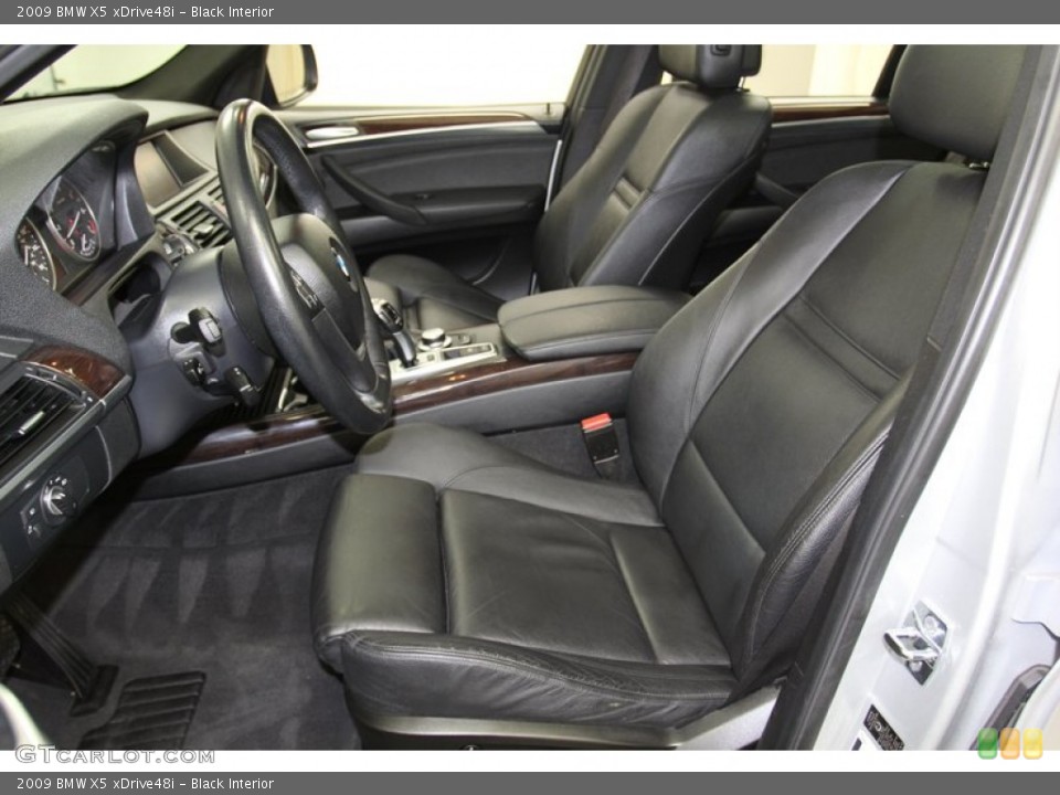 Black Interior Photo for the 2009 BMW X5 xDrive48i #78338865