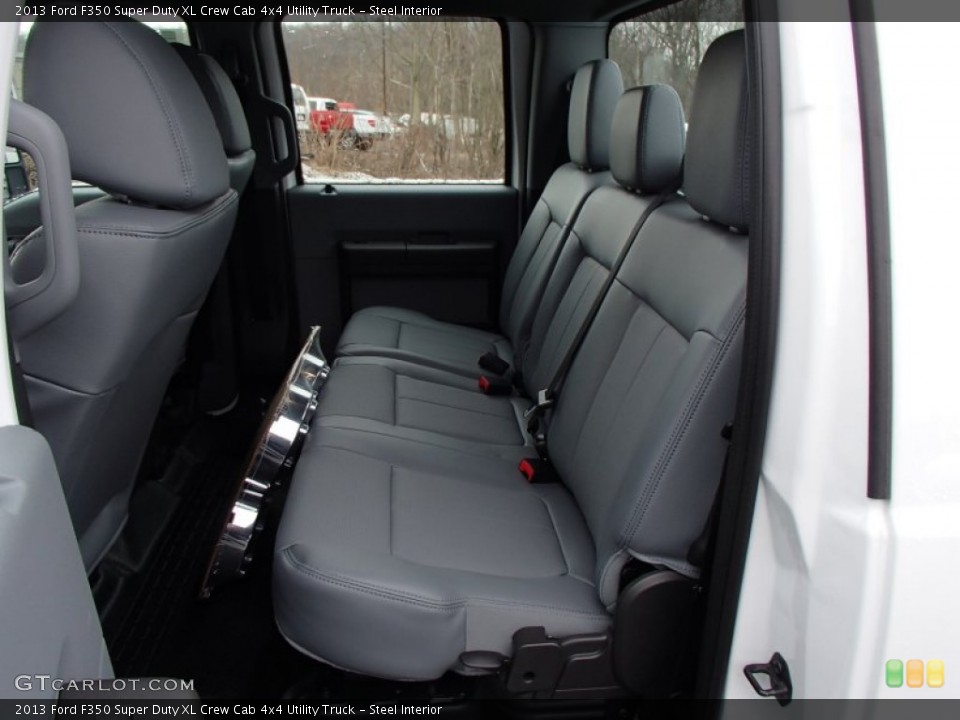 Steel Interior Rear Seat for the 2013 Ford F350 Super Duty XL Crew Cab 4x4 Utility Truck #78339044