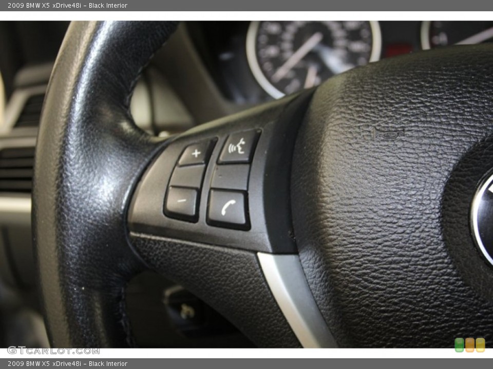 Black Interior Controls for the 2009 BMW X5 xDrive48i #78339282