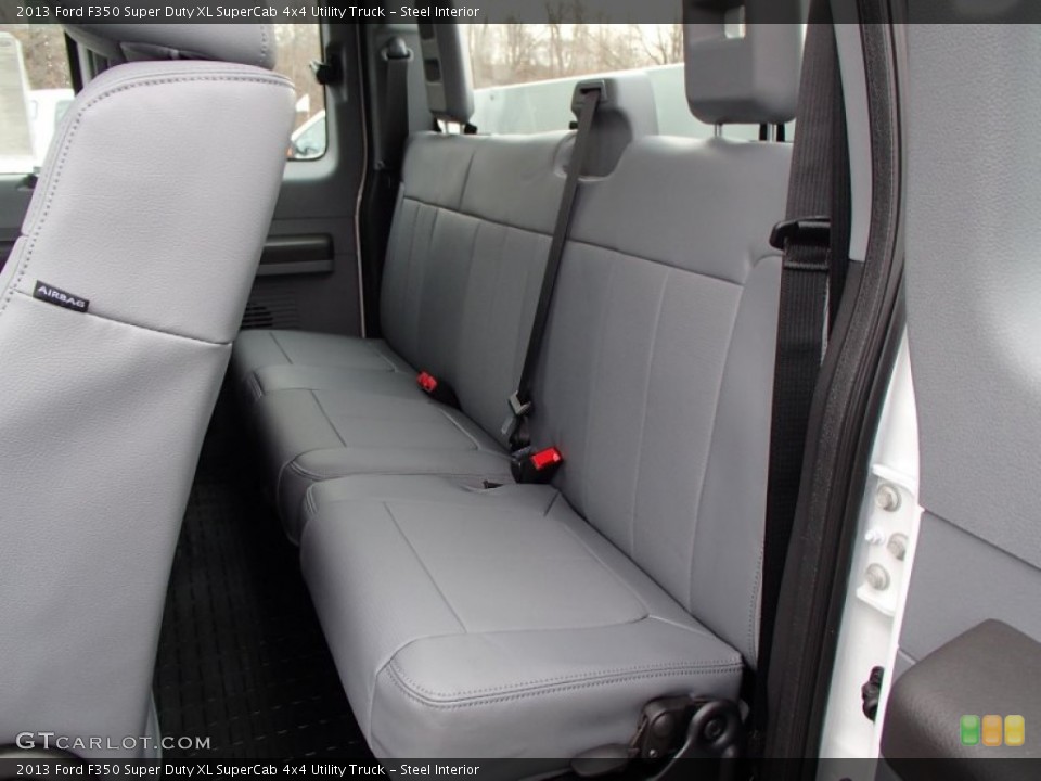 Steel Interior Rear Seat for the 2013 Ford F350 Super Duty XL SuperCab 4x4 Utility Truck #78339412
