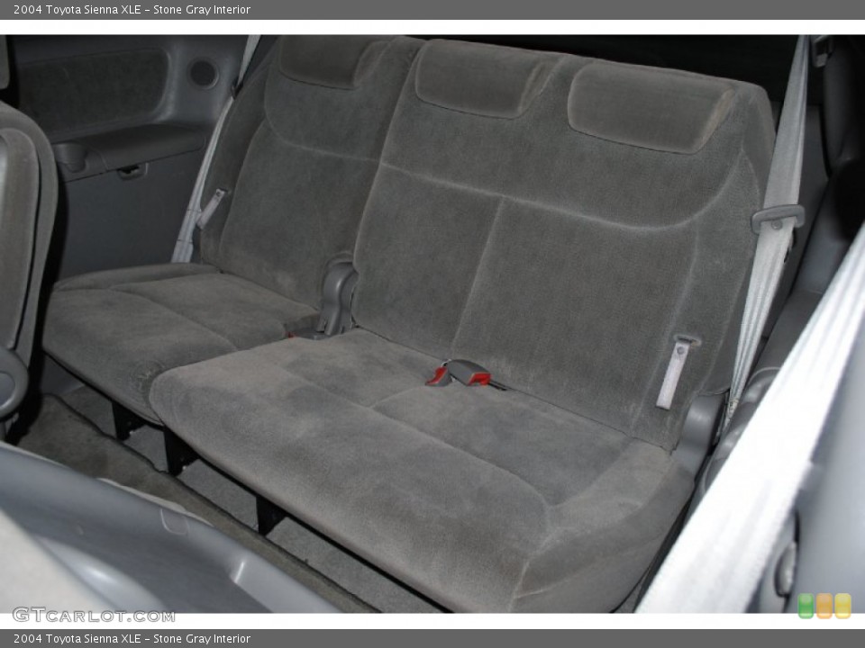 Stone Gray Interior Rear Seat for the 2004 Toyota Sienna XLE #78339843