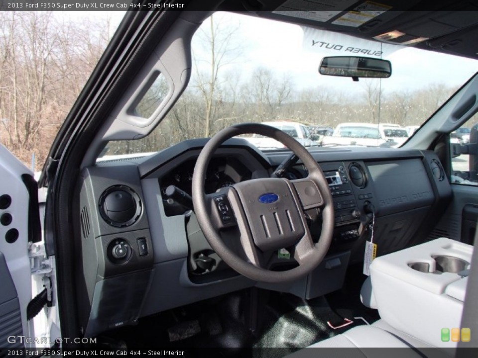 Steel Interior Dashboard for the 2013 Ford F350 Super Duty XL Crew Cab 4x4 #78340038