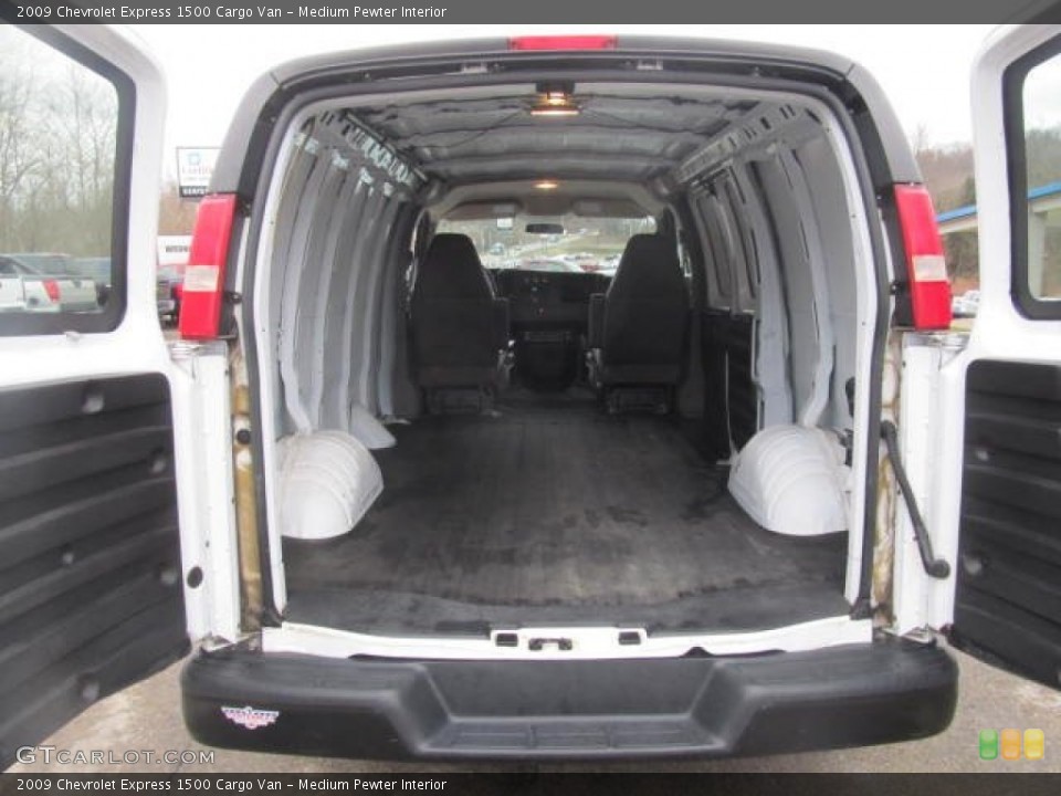 Medium Pewter Interior Trunk for the 2009 Chevrolet Express 1500 Cargo Van #78341217