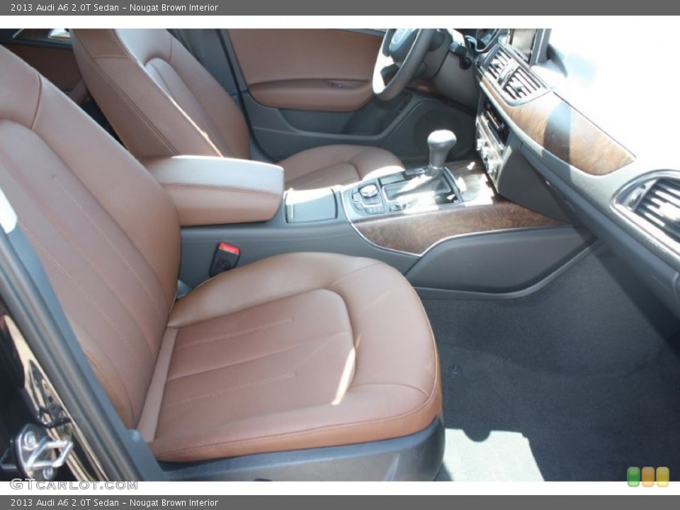 Nougat Brown Interior Photo for the 2013 Audi A6 2.0T Sedan #78342172