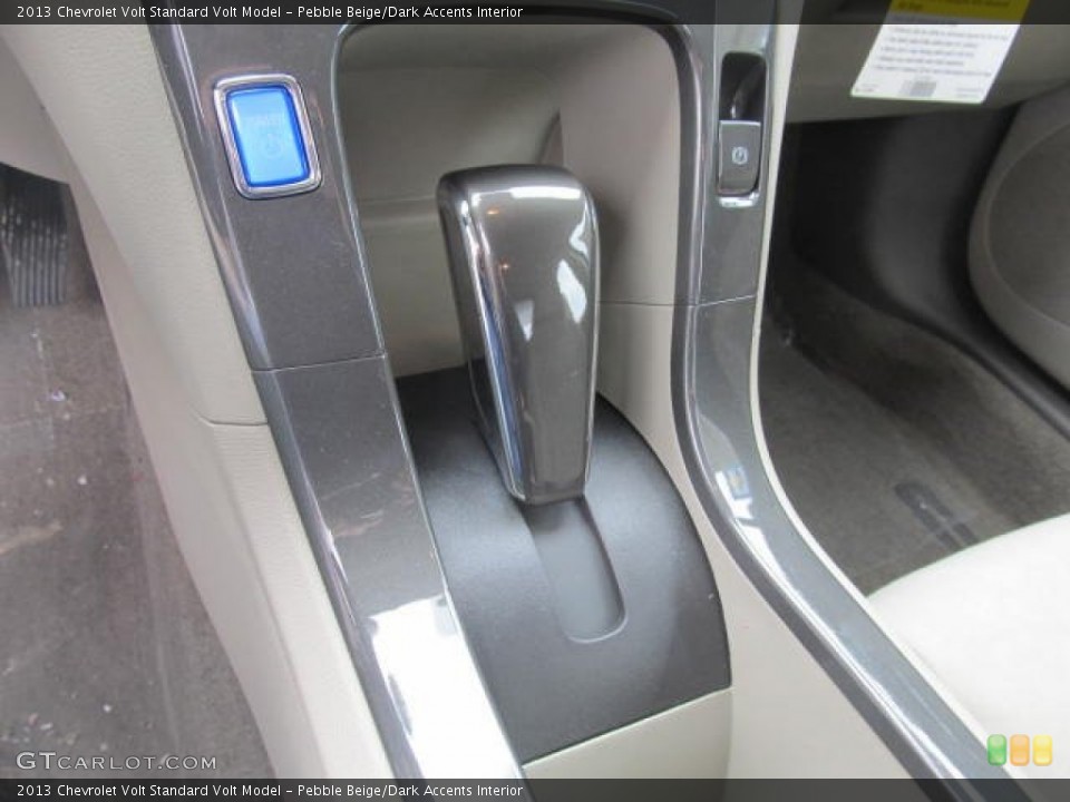 Pebble Beige/Dark Accents Interior Transmission for the 2013 Chevrolet Volt  #78343315