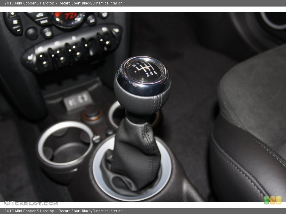 Recaro Sport Black/Dinamica Interior Transmission for the 2013 Mini Cooper S Hardtop #78343540