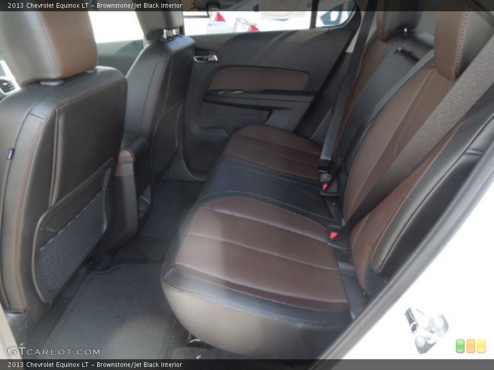 Brownstone/Jet Black Interior Rear Seat for the 2013 Chevrolet Equinox LT #78343665
