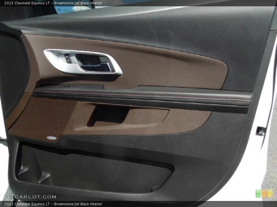 Brownstone/Jet Black Interior Door Panel for the 2013 Chevrolet Equinox LT #78343746