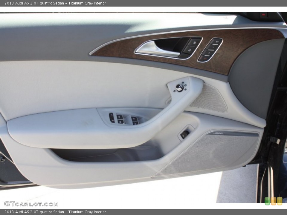Titanium Gray Interior Door Panel for the 2013 Audi A6 2.0T quattro Sedan #78343749