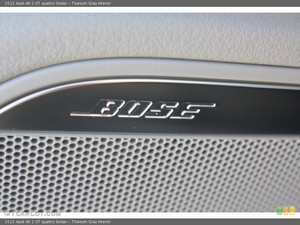 Titanium Gray Interior Audio System for the 2013 Audi A6 2.0T quattro Sedan #78344112