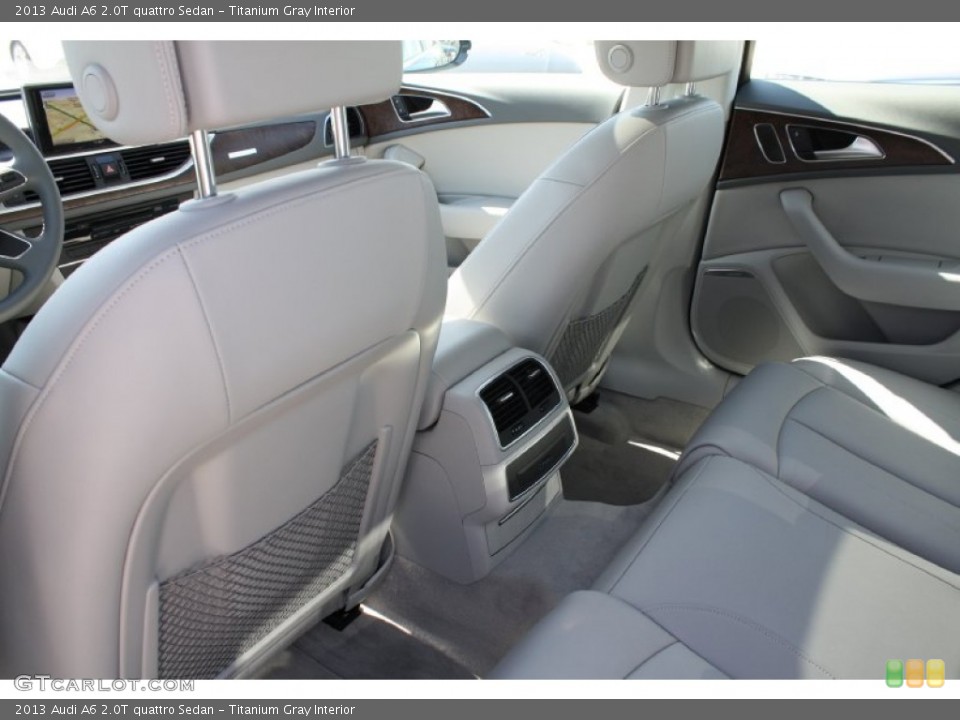 Titanium Gray Interior Rear Seat for the 2013 Audi A6 2.0T quattro Sedan #78344145