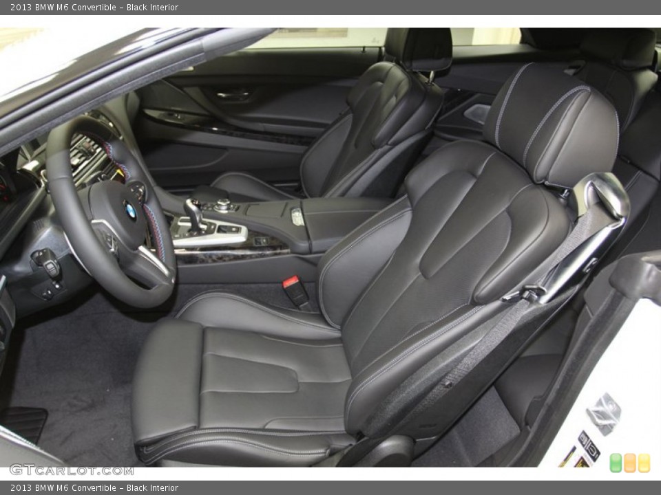 Black Interior Photo for the 2013 BMW M6 Convertible #78344418