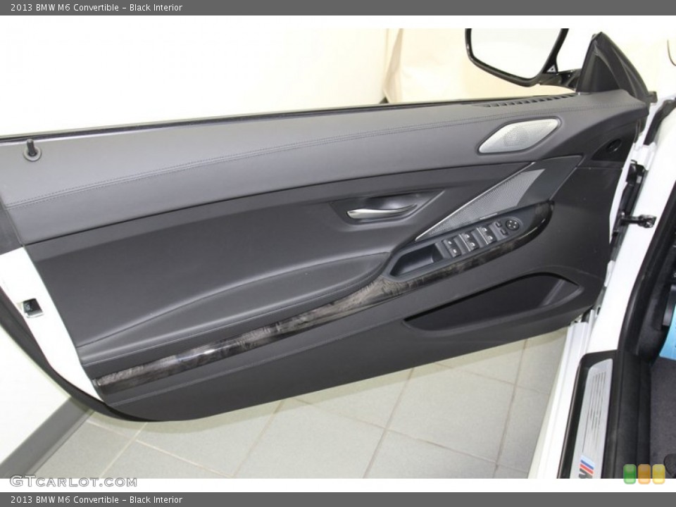 Black Interior Door Panel for the 2013 BMW M6 Convertible #78344801
