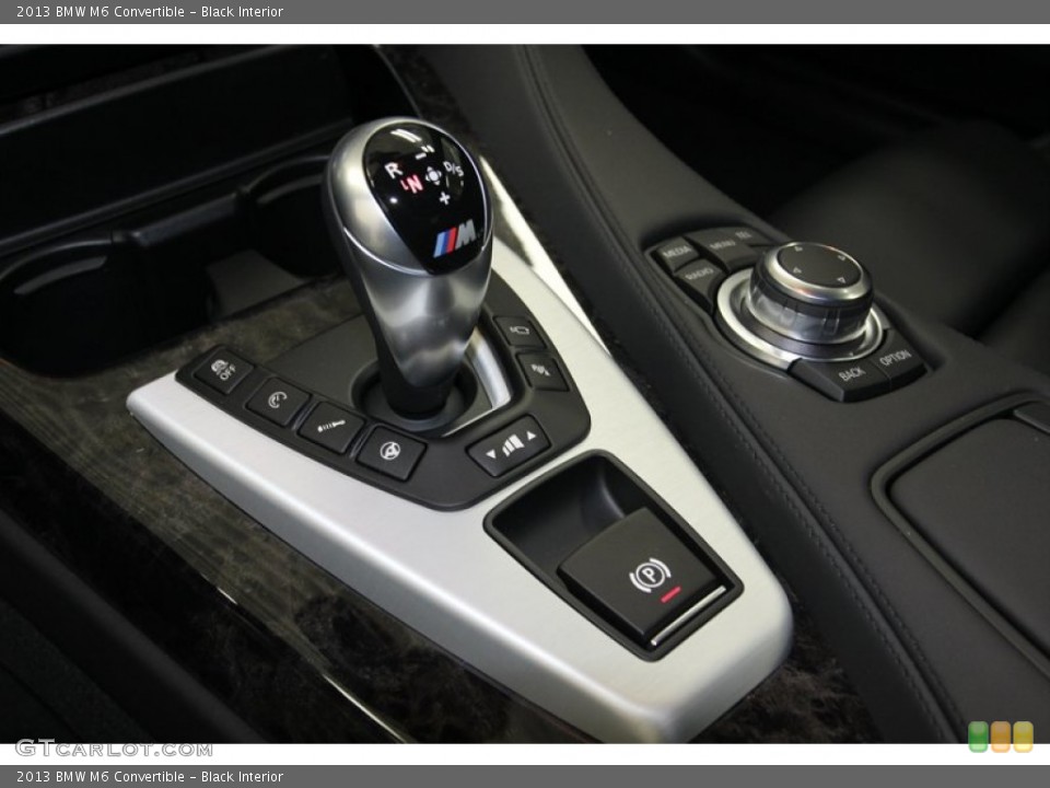 Black Interior Transmission for the 2013 BMW M6 Convertible #78345057